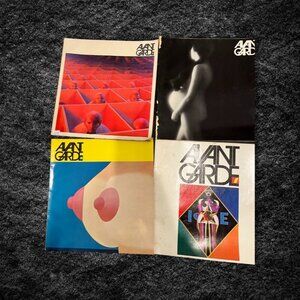 Vintage Avant Garde Magazine Collection - Set of 6 Issues 1968-1969